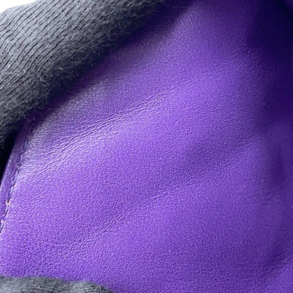 CHANEL 2.55 ChainShoulder Bag Size 20 Aged Calf Leather Purple - Picture 11 of 16